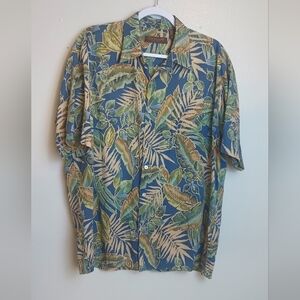 Tori Richard Honolulu Button Up Shirt Size Large